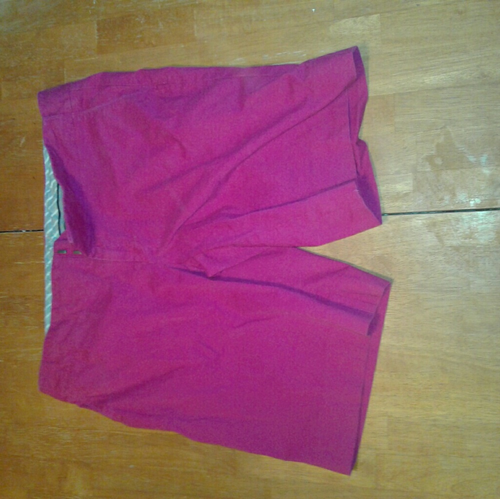Womens pink casual shorts